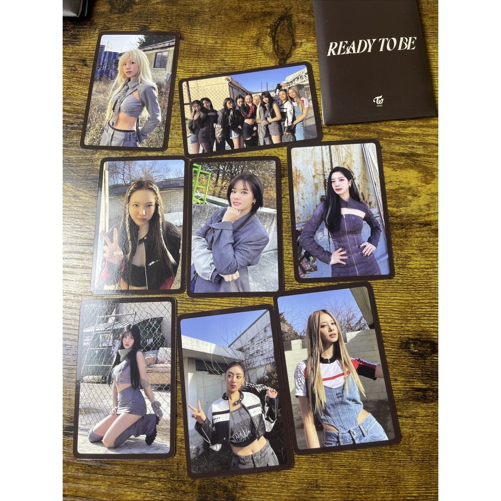 Twice Ready To Be Photocard Set
